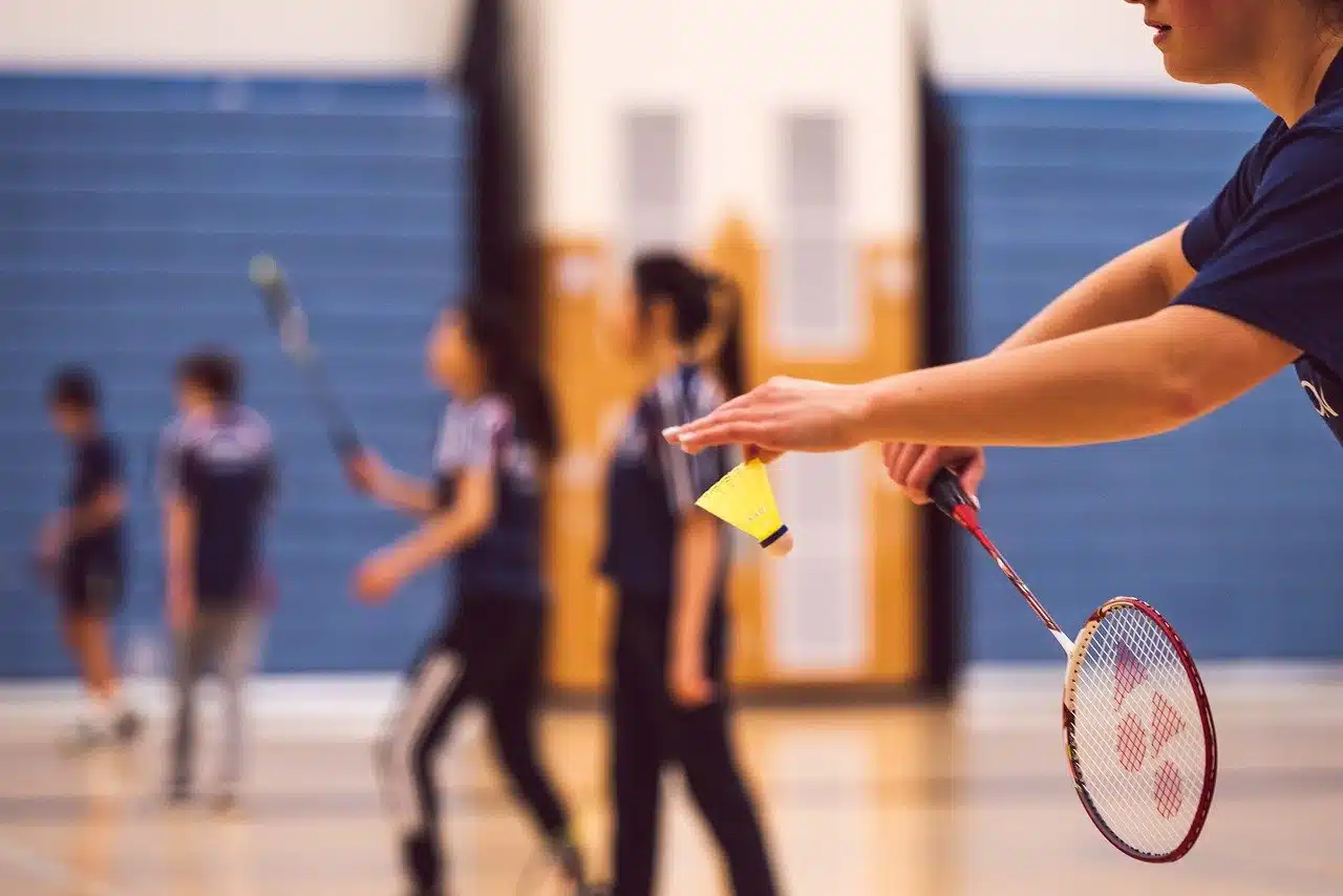 raquette de badminton