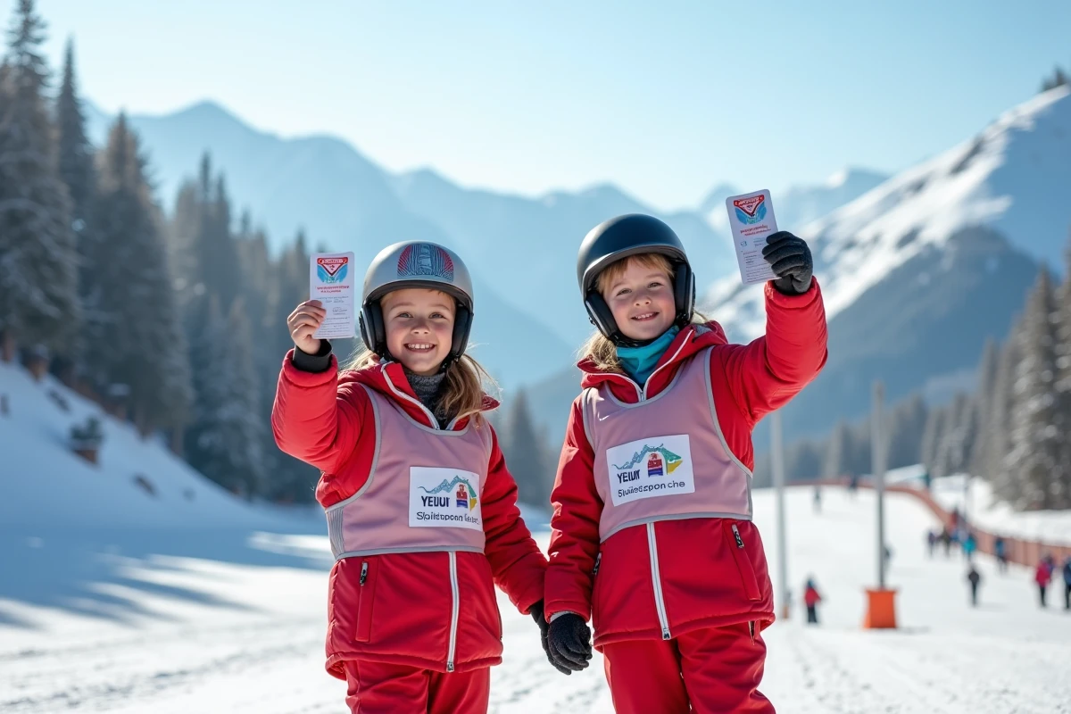 Enfants avec forfaits ski aux Deux Alpes, formules famille pour la saison 2026