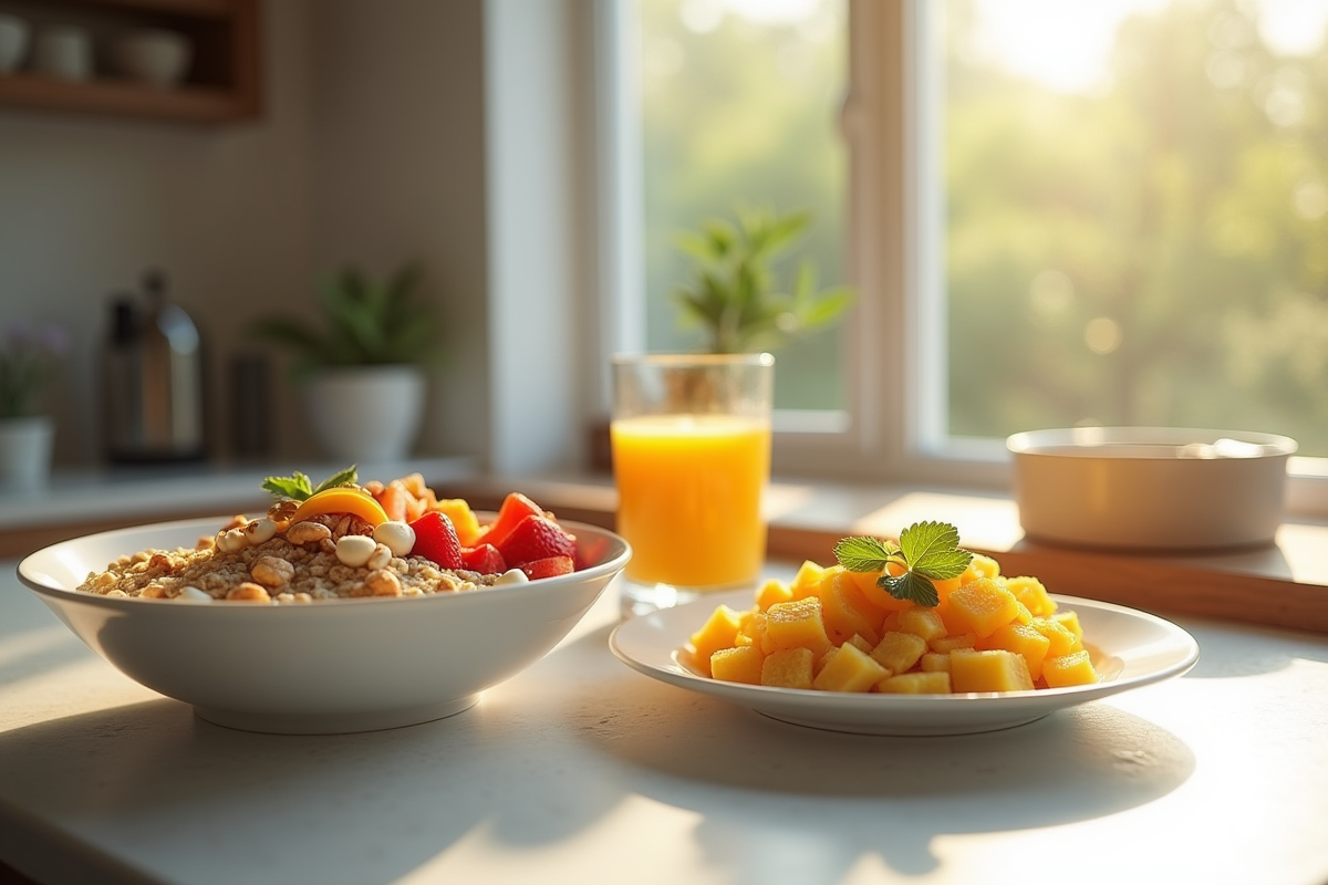 petit-déjeuner protéiné